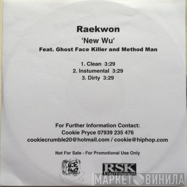 Raekwon Feat. Ghostface Killah And Method Man  - New Wu