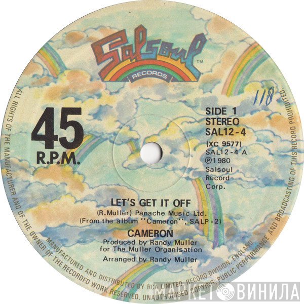 Rafael Cameron - Let's Get It Off