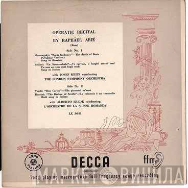 Raffaele Arié  - Operatic Recital