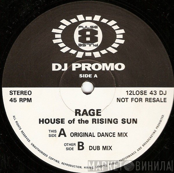 Rage - House Of The Rising Sun
