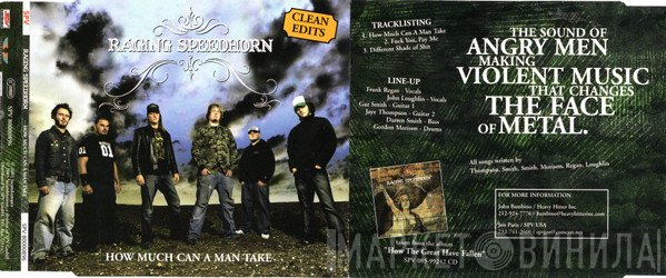 Raging Speedhorn  - How Much Can A Man Take
