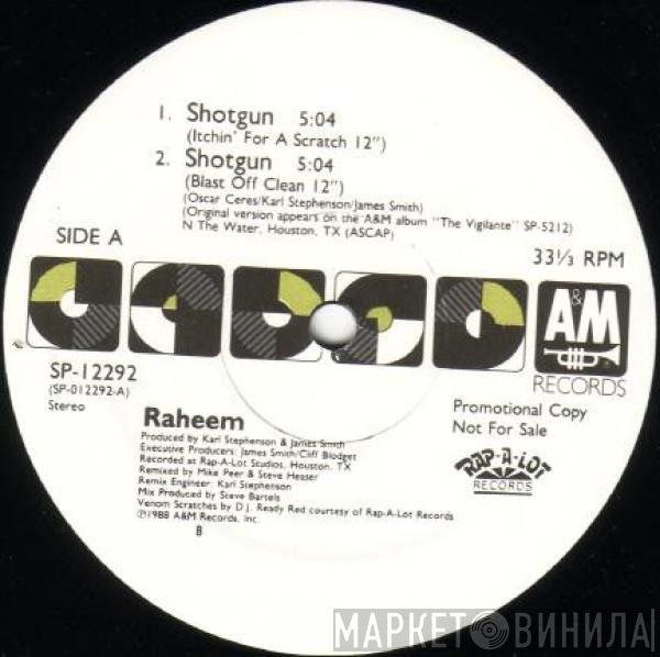 Raheem  - Shotgun