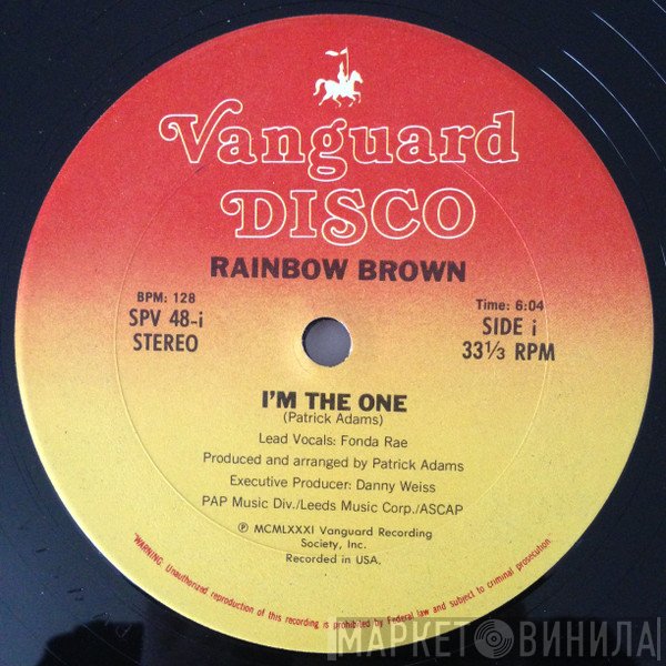 Rainbow Brown  - I'm The One