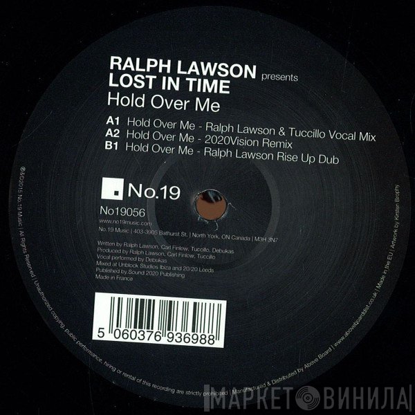 Ralph Lawson, Lost In Time - Hold Over Me