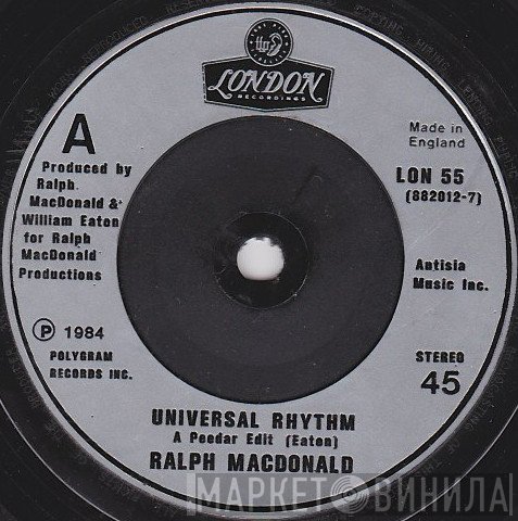 Ralph MacDonald - Universal Rhythm