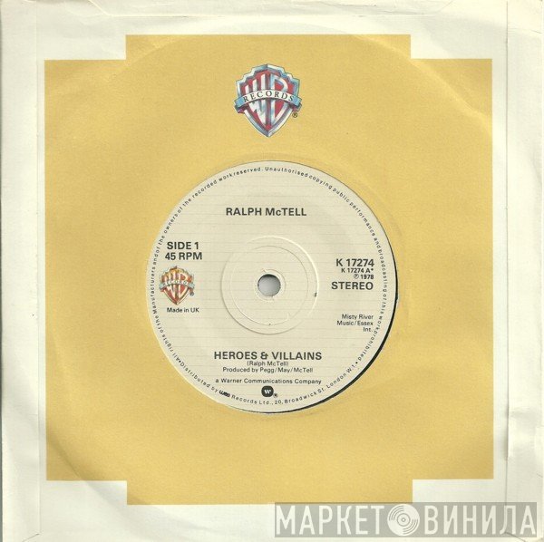 Ralph McTell - Heroes &amp; Villains