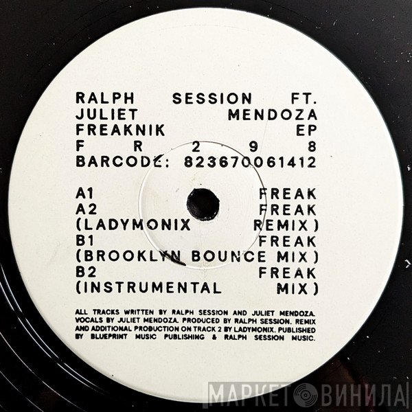 Ralph Session, Juliet Mendoza - Freaknik EP 