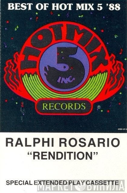 Ralphi Rosario  - Rendition