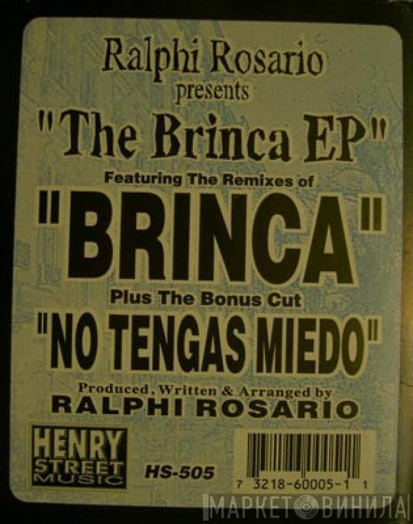 Ralphi Rosario - The Brinca EP