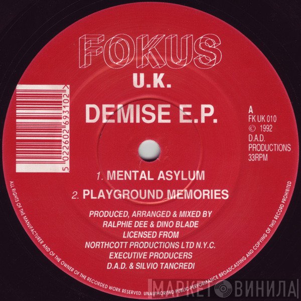 Ralphie Dee & Dino Blade - Demise E.P.