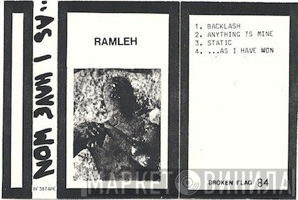 Ramleh  - As I Have Won