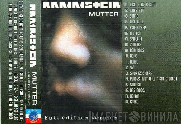 Rammstein  - Mutter Full Edition Version