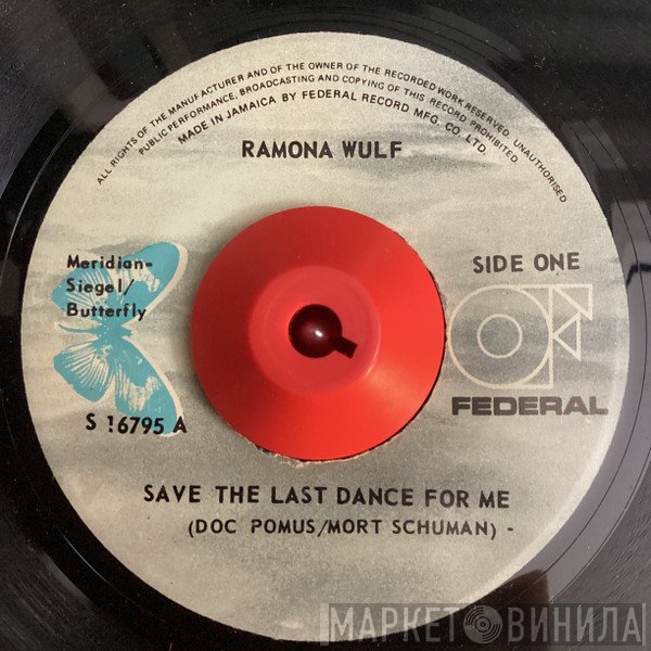 Ramona Wulf - Save The Last Dance For Me