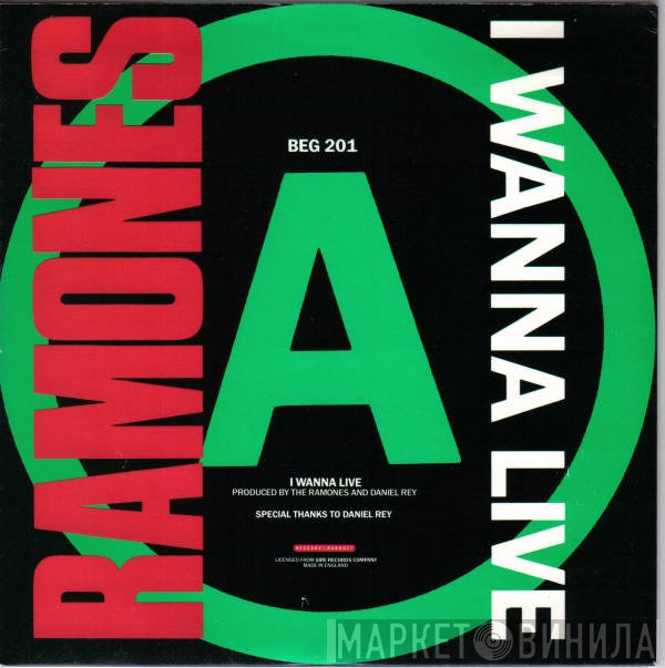 Ramones - I Wanna Live