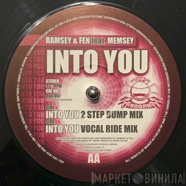 Ramsey & Fen, Memzee - Into You