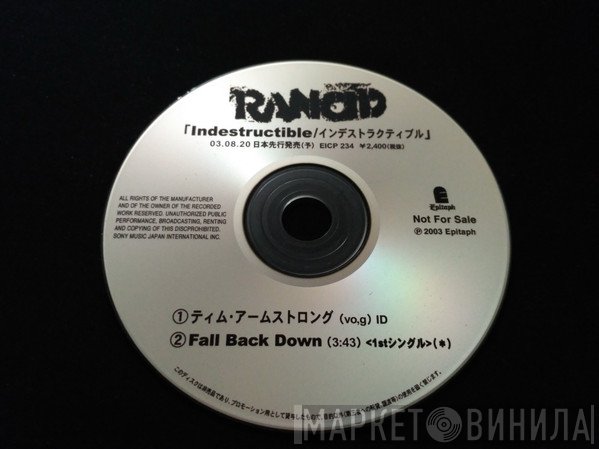 Rancid  - Fall Back Down