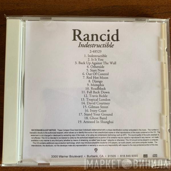 Rancid  - Indestructible