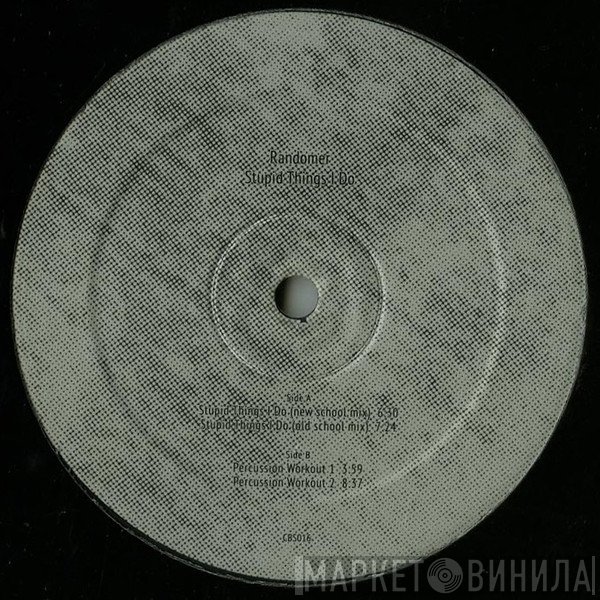 Randomer  - Stupid Things I Do