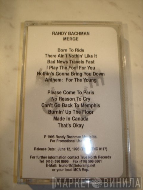 Randy Bachman  - Merge