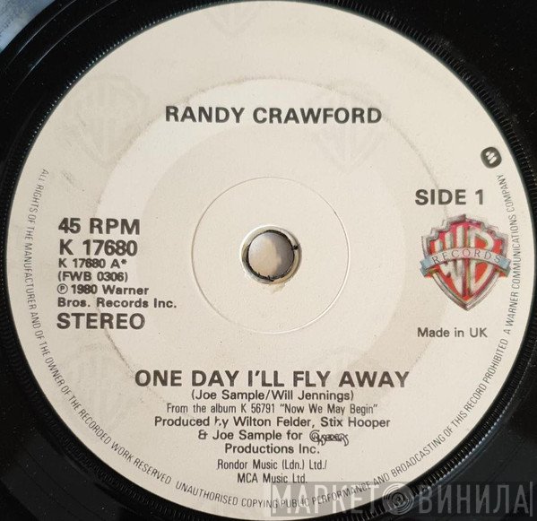 Randy Crawford - One Day I'll Fly Away / Blue Flame