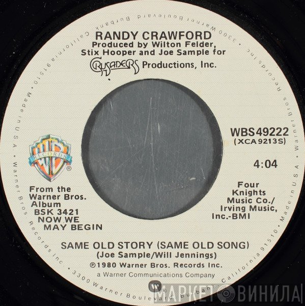 Randy Crawford - Same Old Story (Same Old Song)