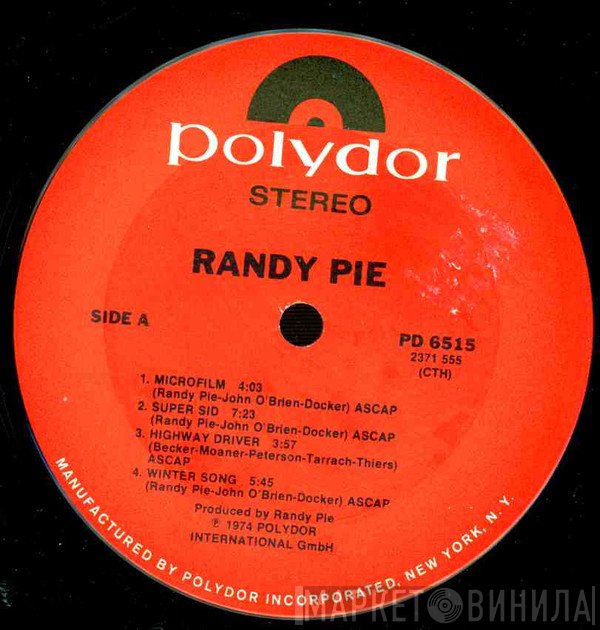 Randy Pie  - Randy Pie