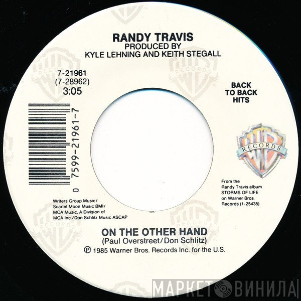 Randy Travis - On The Other Hand / 1982