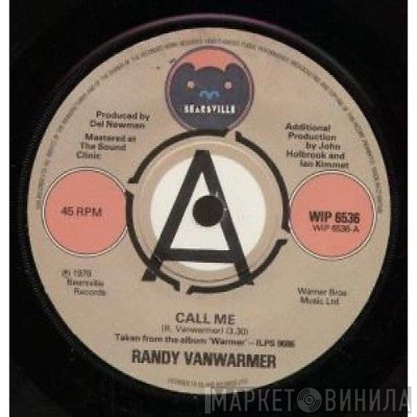 Randy Vanwarmer - Call Me