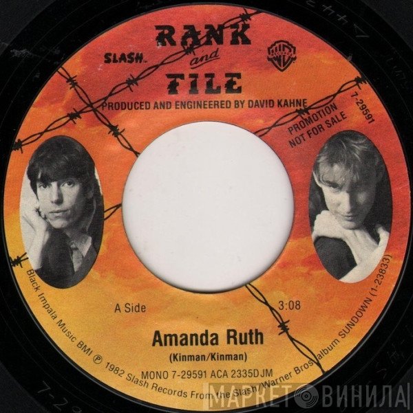 Rank & File  - Amanda Ruth
