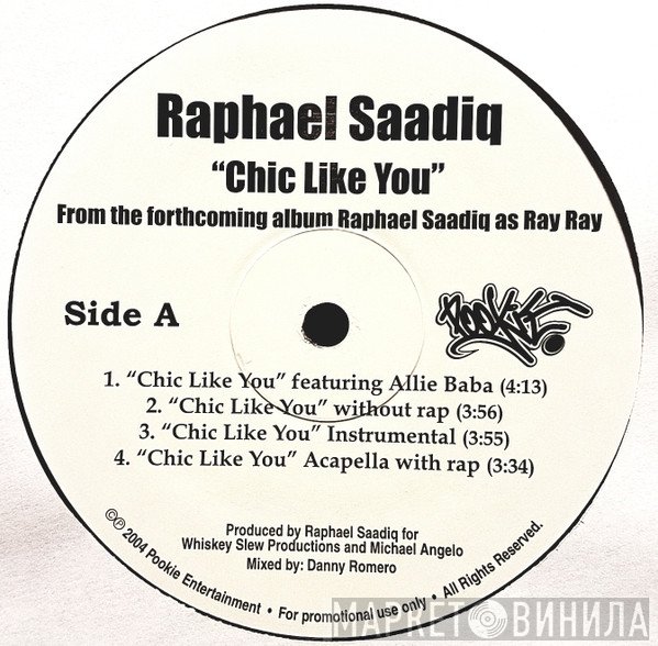 Raphael Saadiq  - Chic Like You / Rifle Love
