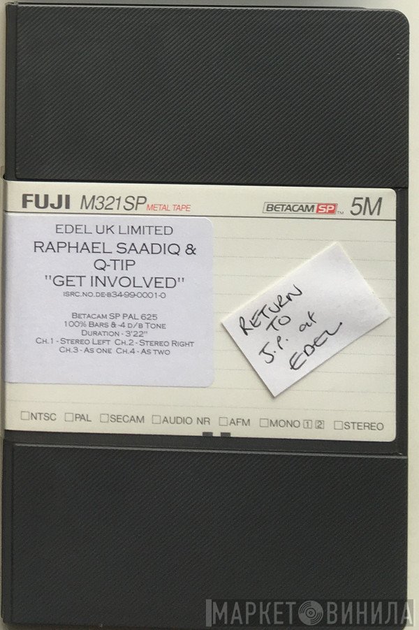 Raphael Saadiq & Q-Tip  - Get Involved