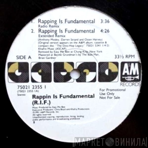 Rappin' Is Fundamental  - Rapping Is Fundamental