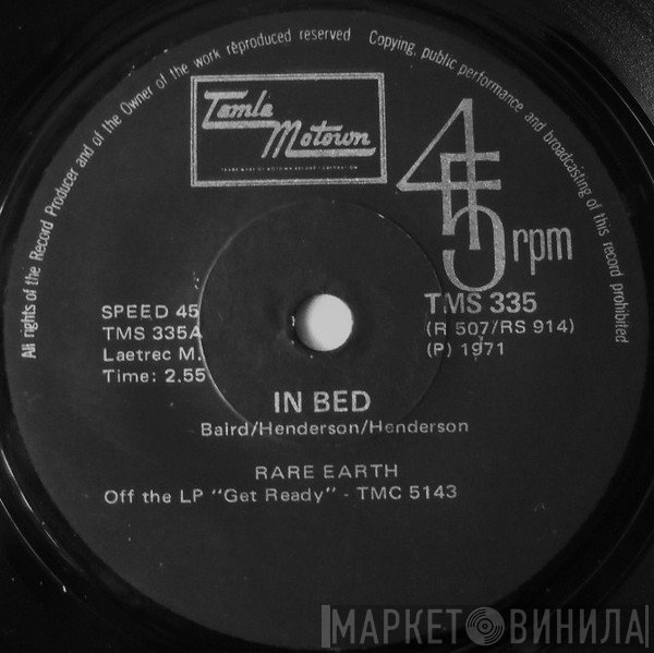 Rare Earth  - In Bed