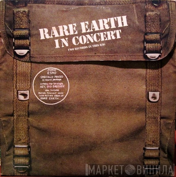 Rare Earth  - Rare Earth In Concert