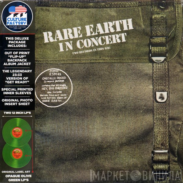 Rare Earth  - Rare Earth In Concert