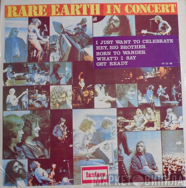 Rare Earth  - Rare Earth In Concert
