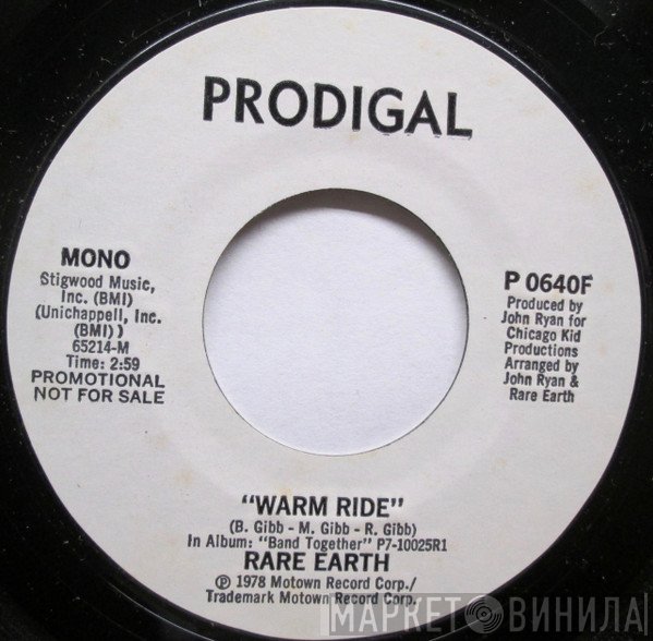 Rare Earth  - Warm Ride