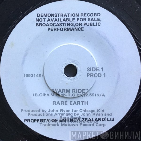 Rare Earth  - Warm Ride