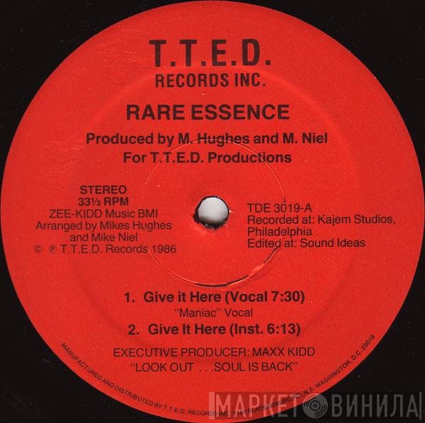 Rare Essence - Give It Here
