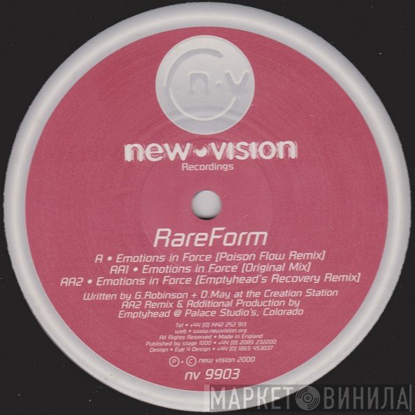 Rareform - Emotions In Force