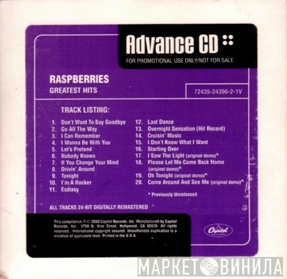 Raspberries  - Greatest Hits