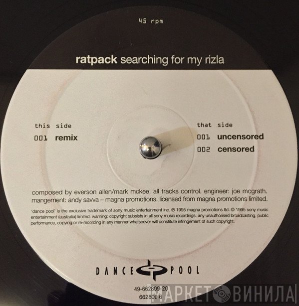 Ratpack  - Searching For My Rizla