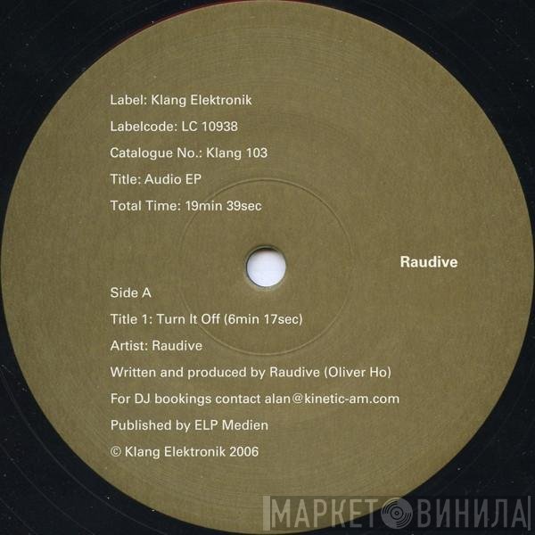 Raudive  - Audio EP