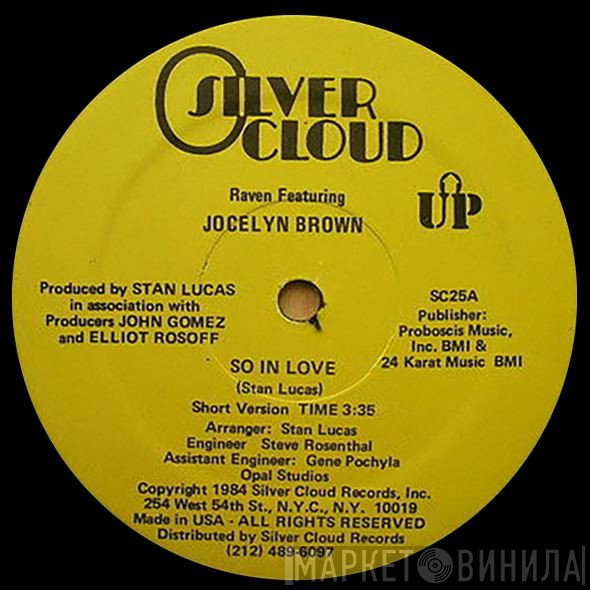 Raven  Featuring Jocelyn Brown  - So In Love