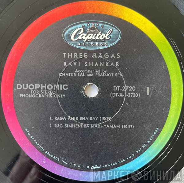 Ravi Shankar  - Three Rāgas