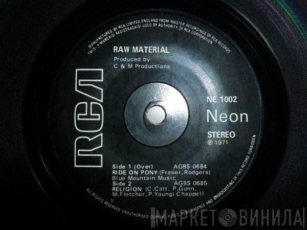 Raw Material   - Ride On Pony