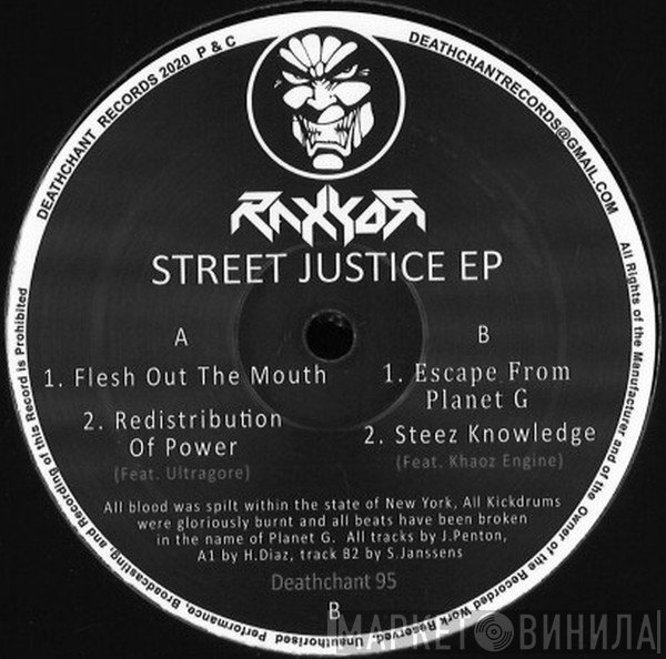Raxyor - Street Justice EP