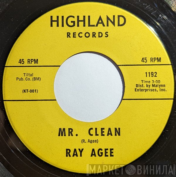 Ray Agee - Mr. Clean / Keep Smiling