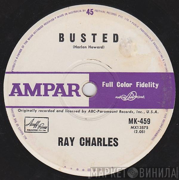Ray Charles  - Busted / Making Believe