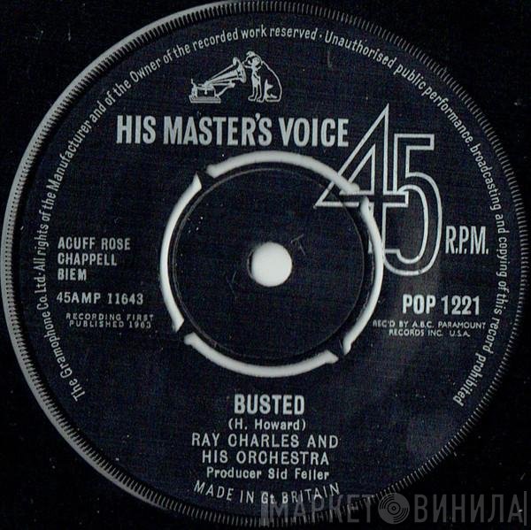 Ray Charles, Ray Charles And His Orchestra - Busted / Making Believe